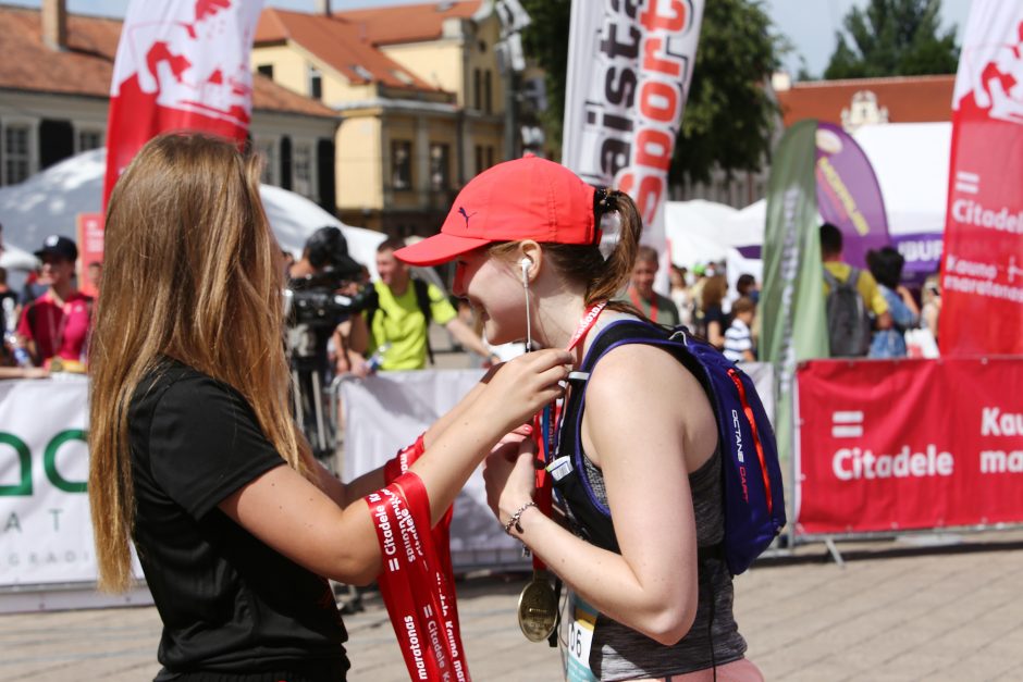 „Citadele Kauno maratonas“: įnirtinga kova iki paskutinių metrų ir nauji rekordai 