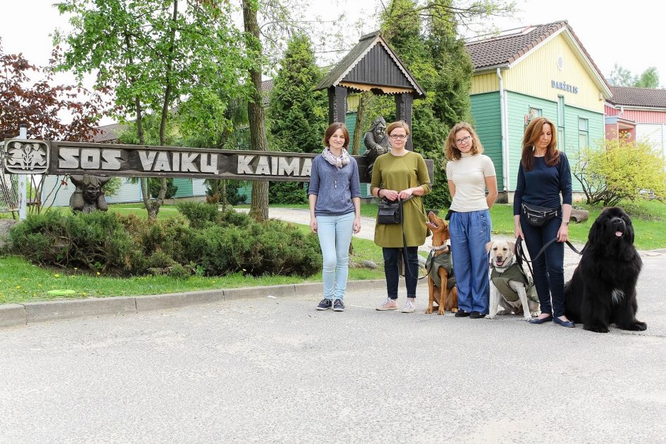 Terapiniai šunys padės vaikams įveikti baimes