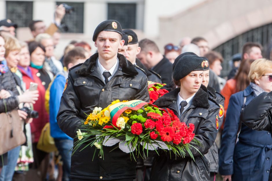 Kadetų priesaikas priėmusi prezidentė: jie yra mūsų pasididžiavimas