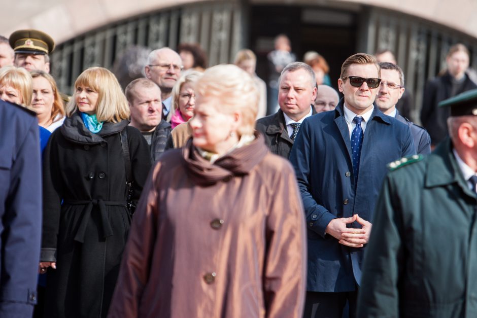 Kadetų priesaikas priėmusi prezidentė: jie yra mūsų pasididžiavimas