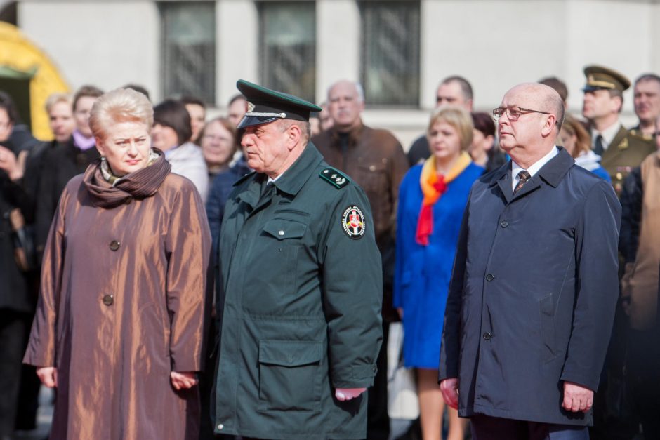 Kadetų priesaikas priėmusi prezidentė: jie yra mūsų pasididžiavimas