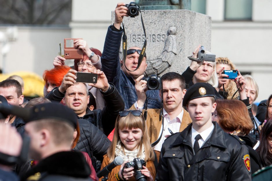 Kadetų priesaikas priėmusi prezidentė: jie yra mūsų pasididžiavimas