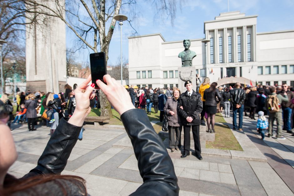 Kadetų priesaikas priėmusi prezidentė: jie yra mūsų pasididžiavimas