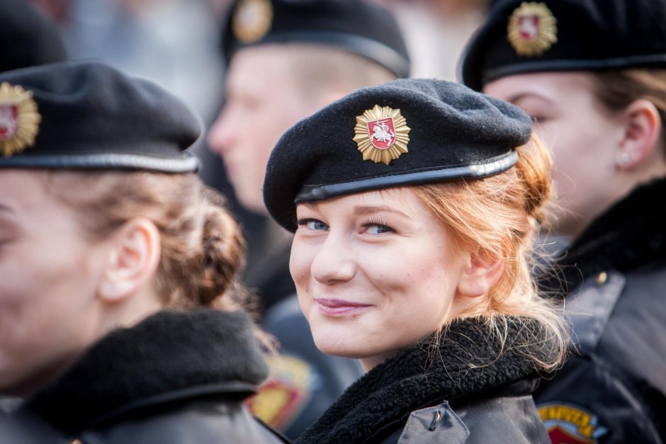 Kadetų priesaikas priėmusi prezidentė: jie yra mūsų pasididžiavimas