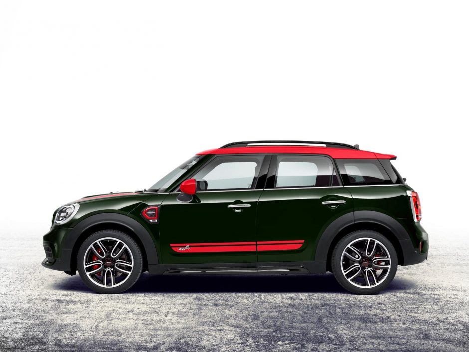 „MINI Countryman“ turės ir sportišką versiją