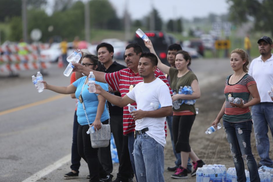 Nebraskoje siaučiant tornadams žuvo vienas vaikas, 19 žmonių sužeisti