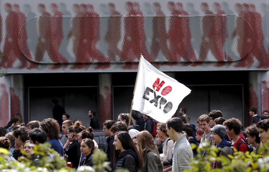 Italija ruošiasi atidaryti korupcijos skandalų temdomą „Expo 2015“