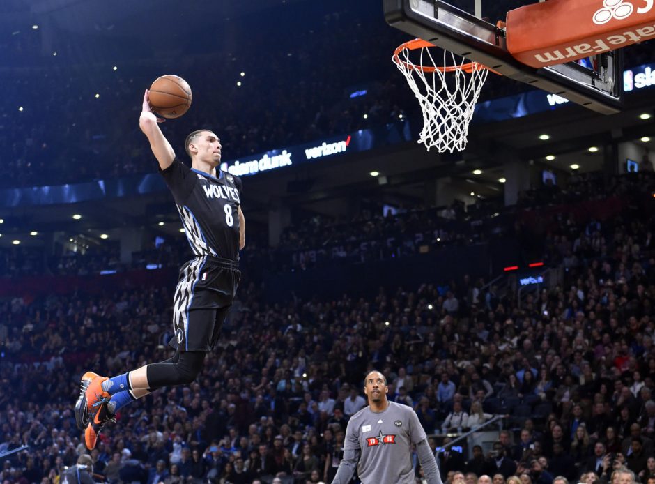 Toronte paaiškėjo NBA lygos „Visų žvaigždžių“ savaitgalio konkursų laureatai