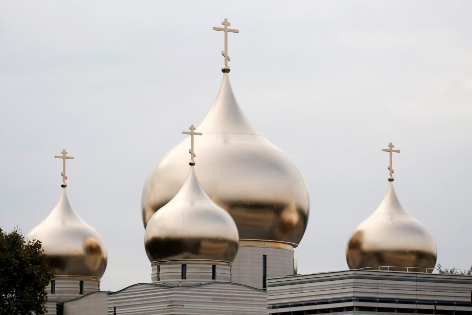 Rusijos pareigūnai ortodoksų katedrą Paryžiuje atidarys be V. Putino