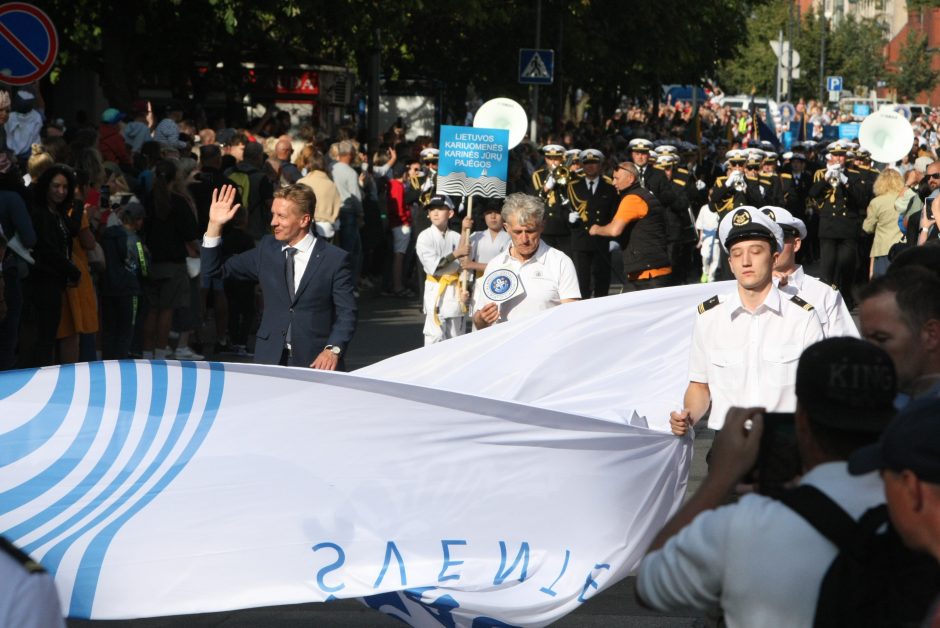 Policijos pareigūnams Jūros šventėje darbo netrūko