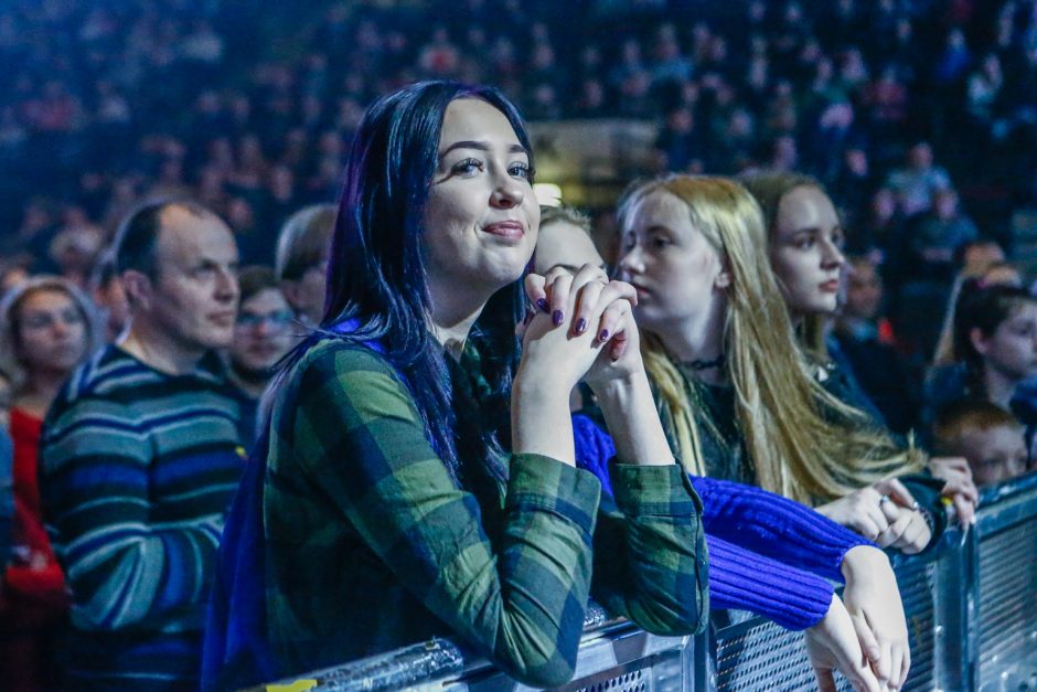 Klaipėdiečiai šventiniame koncerte sulaukė sveikinimų iš kaimynų