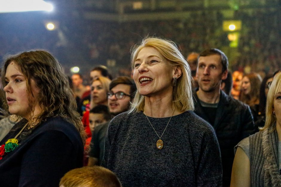 Klaipėdiečiai šventiniame koncerte sulaukė sveikinimų iš kaimynų