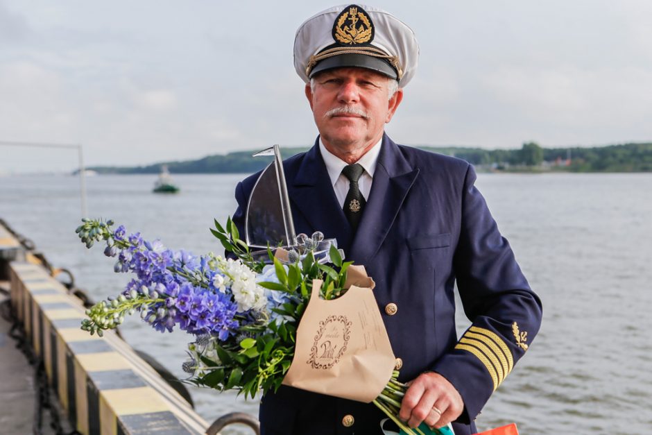 Metų jūrininku tapo kapitonas J. Liepuonius