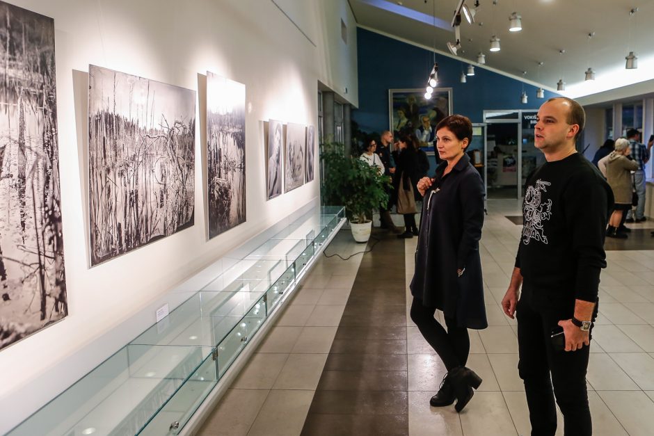 Atidaryta unikali M. Meškausko fotografijų paroda