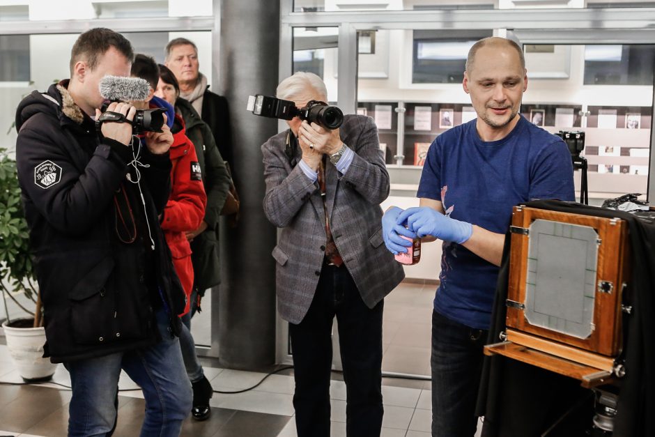 Atidaryta unikali M. Meškausko fotografijų paroda