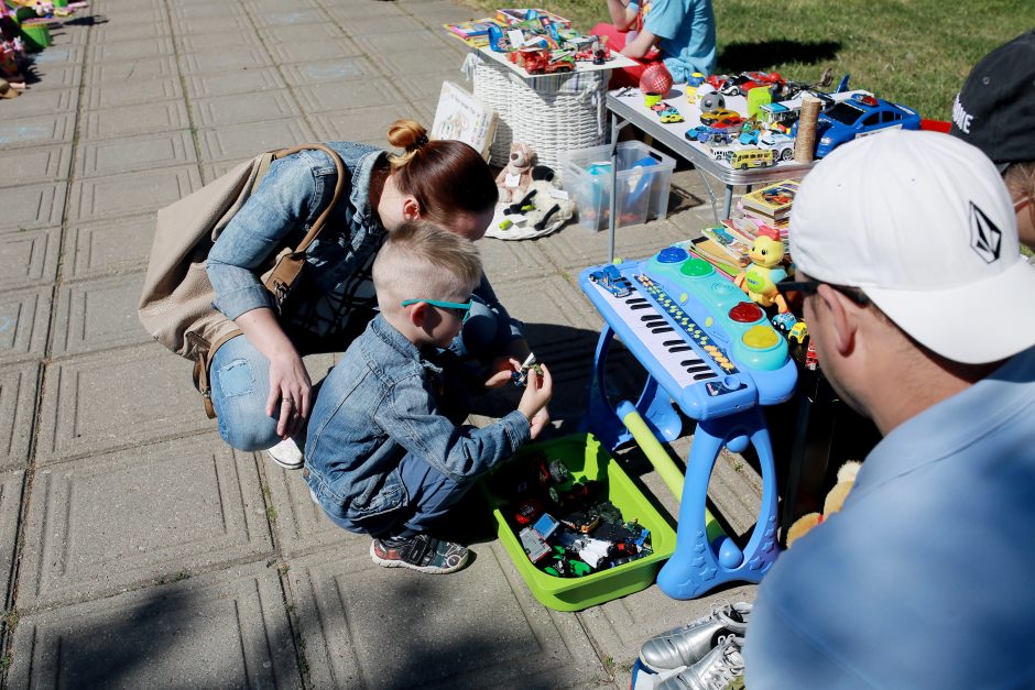 Vaikų gynimo dienai – mažųjų klaipėdiečių turgelis