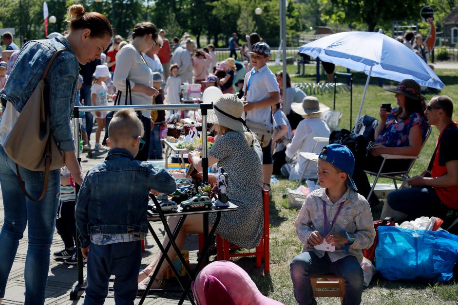 Vaikų gynimo dienai – mažųjų klaipėdiečių turgelis