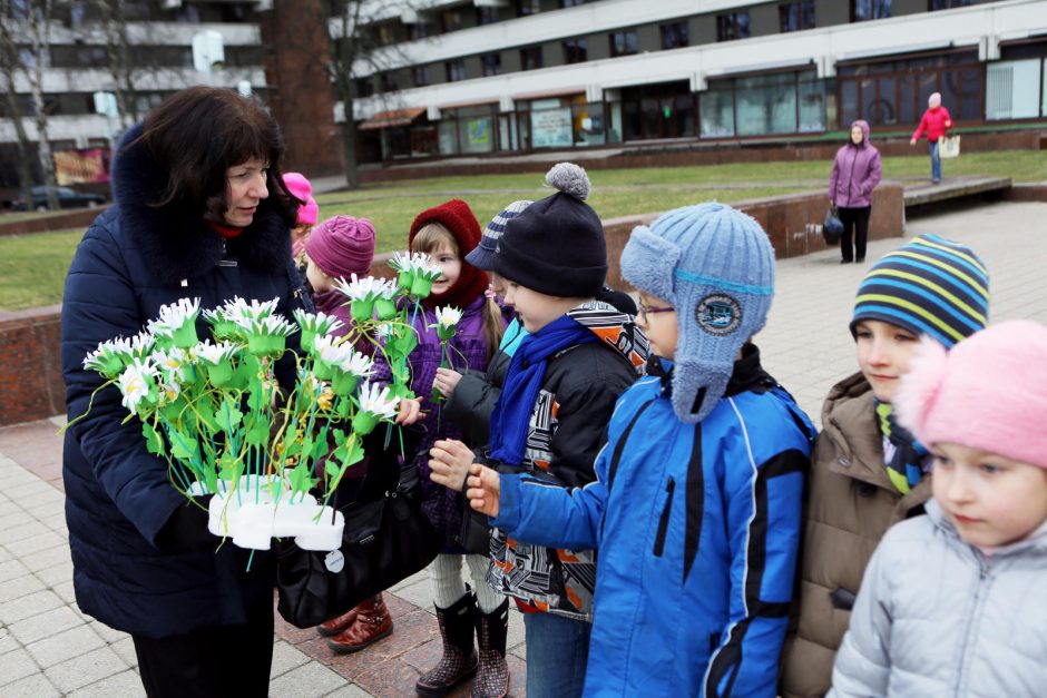 Tuberkulioze sergantiems klaipėdiečiams – ramunių žiedai