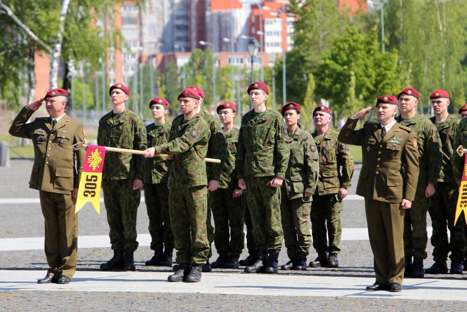 Krašto apsaugos savanoriai minėjo sukaktį