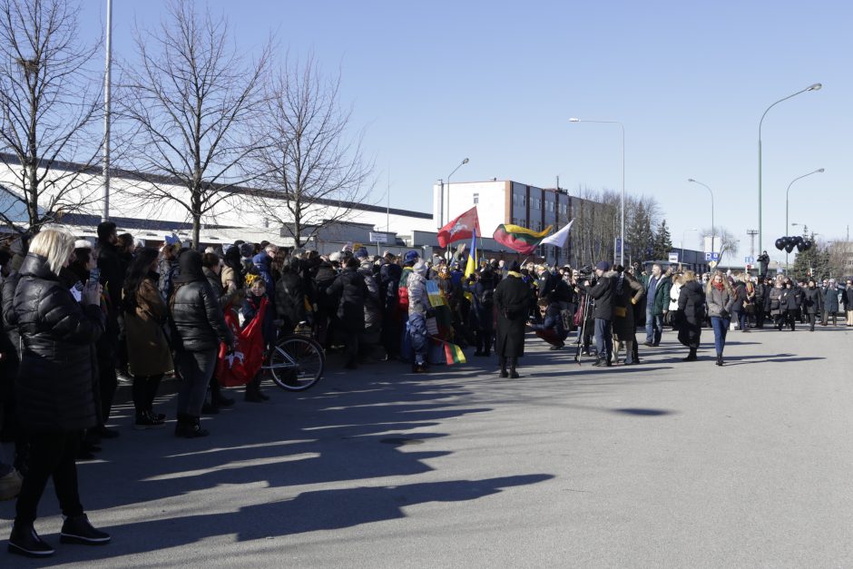 Klaipėdoje – moterų protestas prie Rusijos konsulato