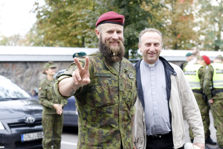 Nešdami kryžių kariai nužygiuos iš Klaipėdos į Kryžių kalną