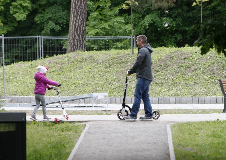 Atnaujintas Poilsio parkas – brangesnis, bet gražesnis