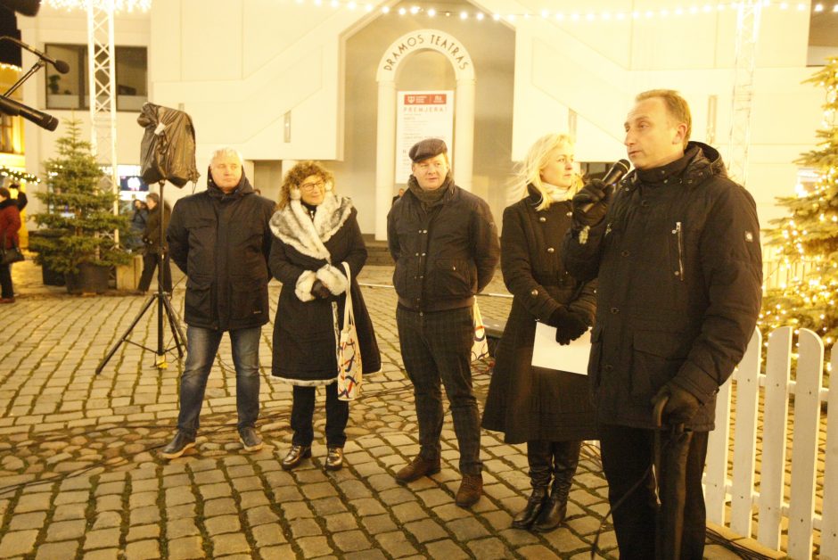 Jeruzalės stebuklas atkeliavo į Teatro aikštę