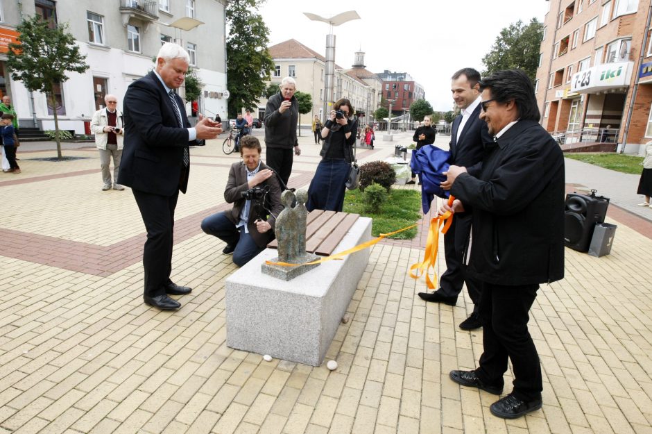 M. Mažvydo alėjoje – kultūros magistro kūrinys