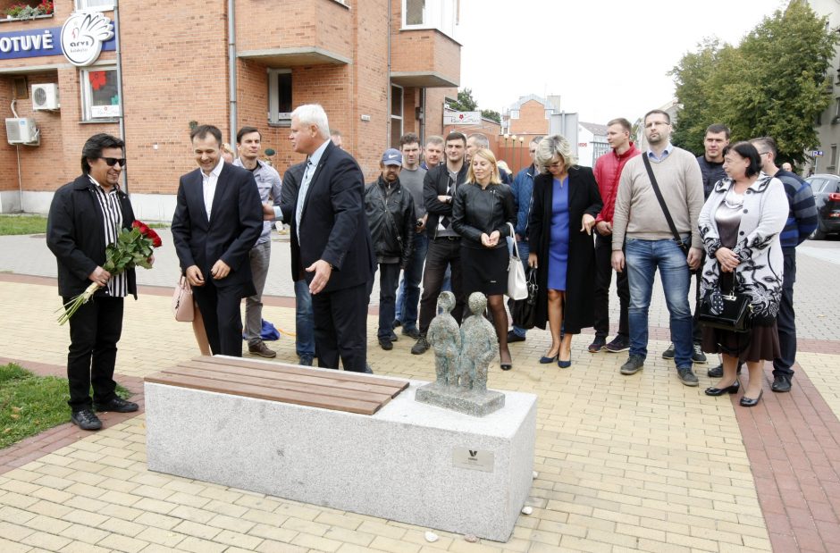 M. Mažvydo alėjoje – kultūros magistro kūrinys