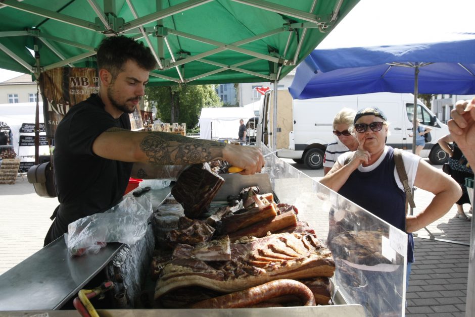 Kretingos miesto šventę vainikuos įspūdingi fejerverkai