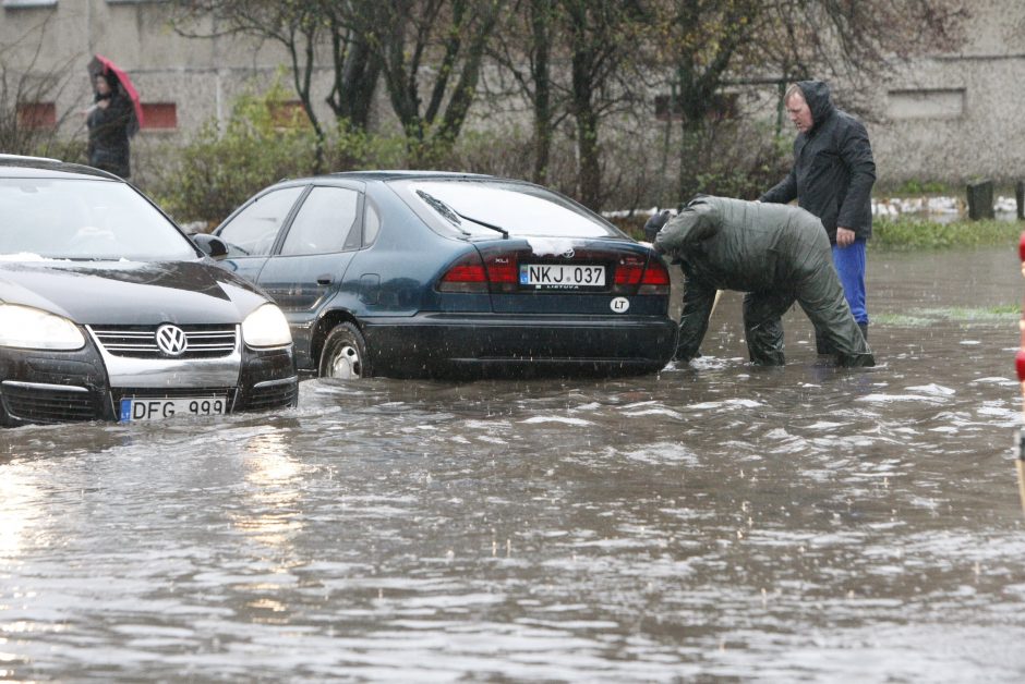 Klaipėdai – tvano pamokos