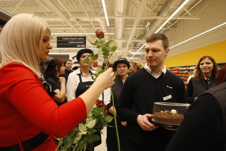 Klaipėdiečių laukta „Maxima“ stebino asortimento gausa