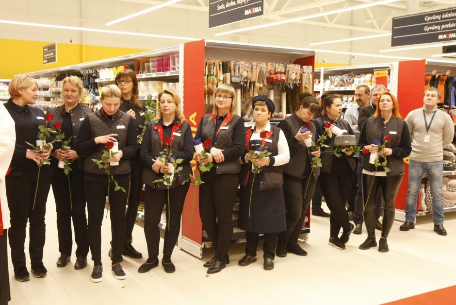 Klaipėdiečių laukta „Maxima“ stebino asortimento gausa