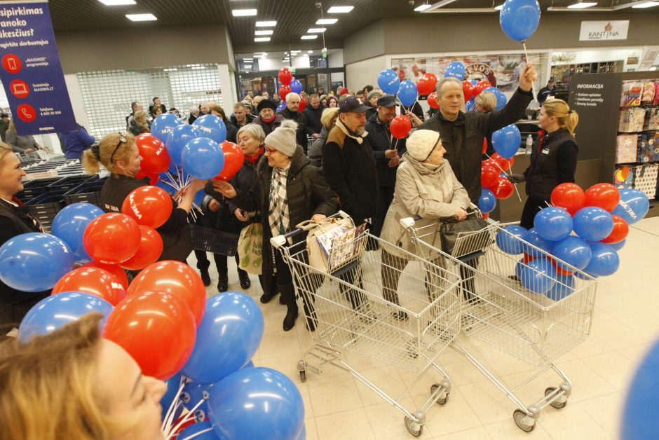 Klaipėdiečių laukta „Maxima“ stebino asortimento gausa