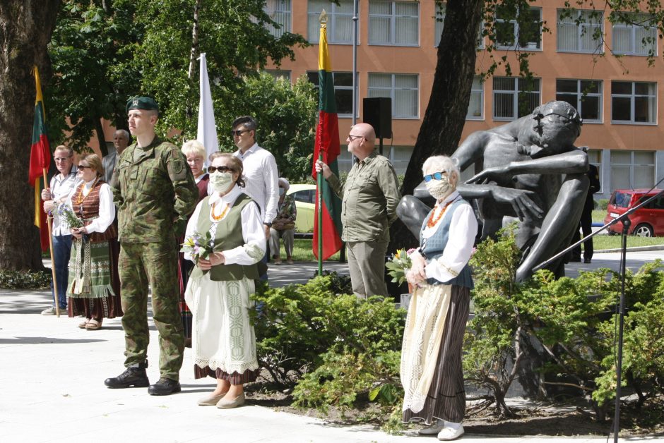 Klaipėdiečiai nepamiršo tautos kančių