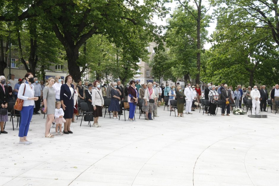 Klaipėdiečiai nepamiršo tautos kančių