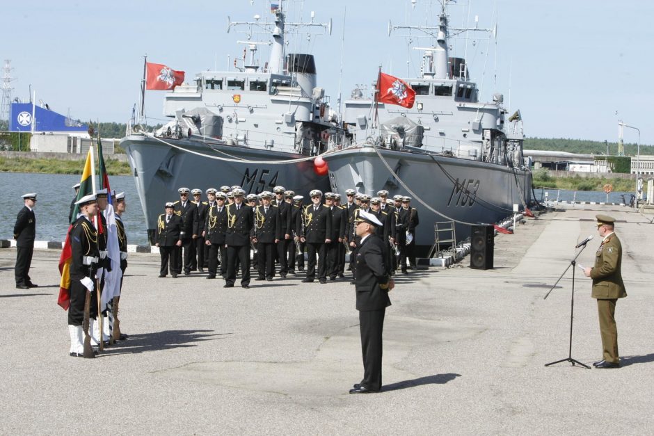 Pasikeitė Lietuvos karinių jūrų pajėgų vadas