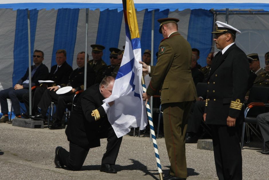 Pasikeitė Lietuvos karinių jūrų pajėgų vadas