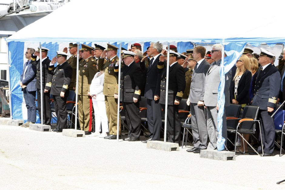 Pasikeitė Lietuvos karinių jūrų pajėgų vadas