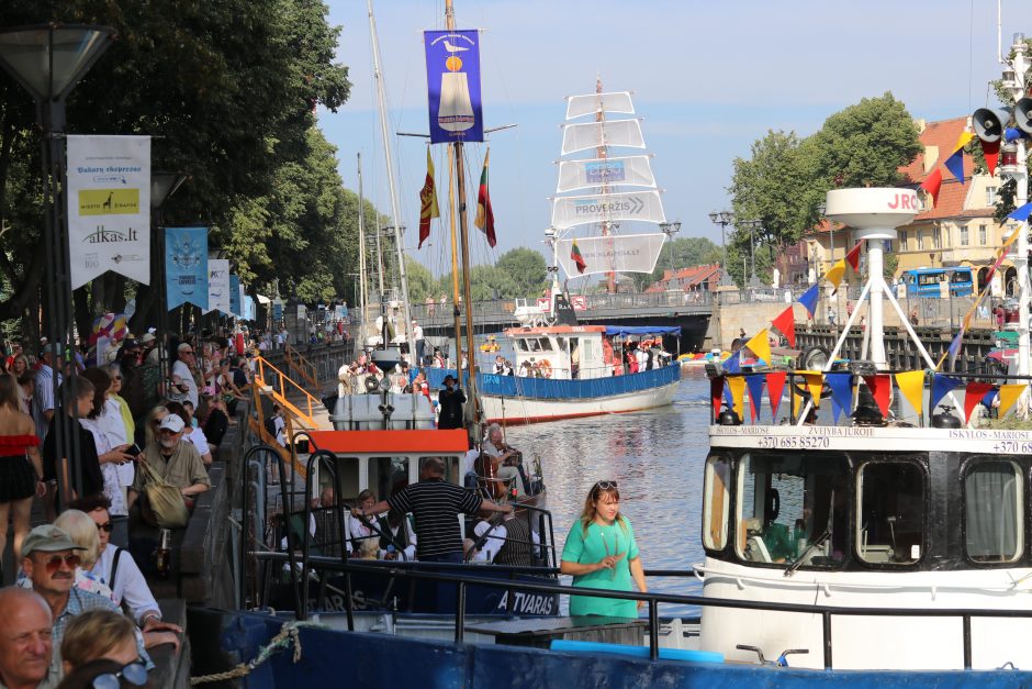 Klaipėdoje – folkloro festivalio „Parbėg laivelis“ džiaugsmai