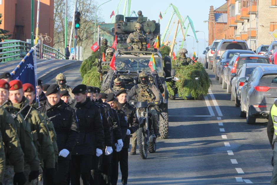 Klaipėdoje – iškilmingas kariuomenės dienos minėjimas