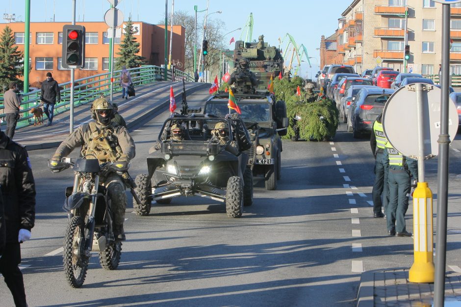 Klaipėdoje – iškilmingas kariuomenės dienos minėjimas