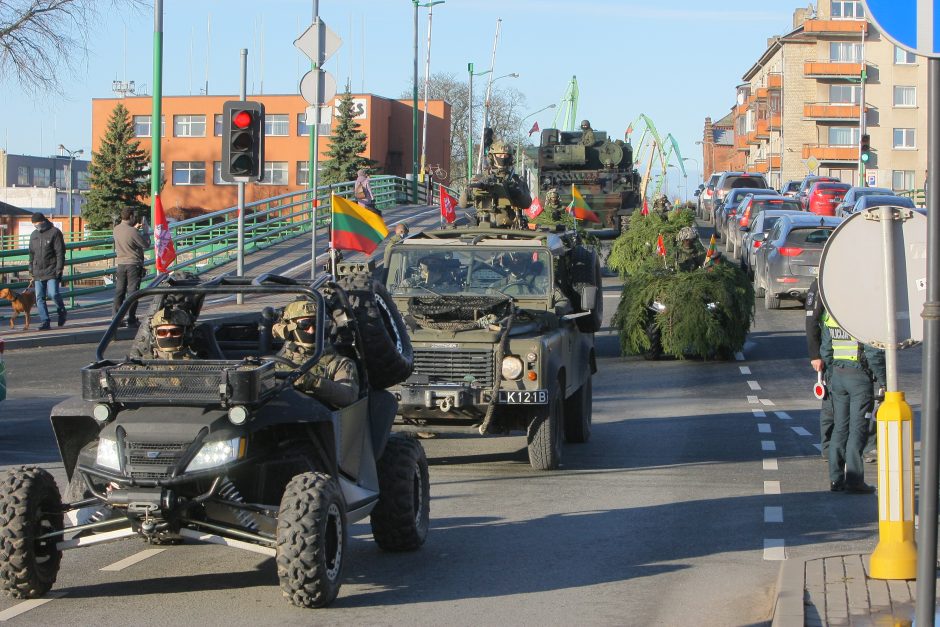 Klaipėdoje – iškilmingas kariuomenės dienos minėjimas