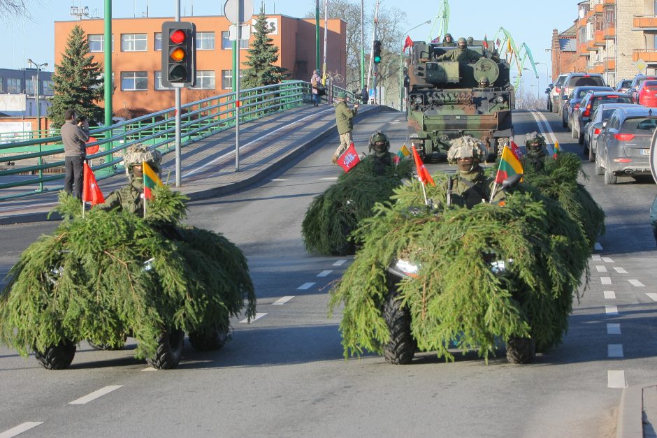 Klaipėdoje – iškilmingas kariuomenės dienos minėjimas