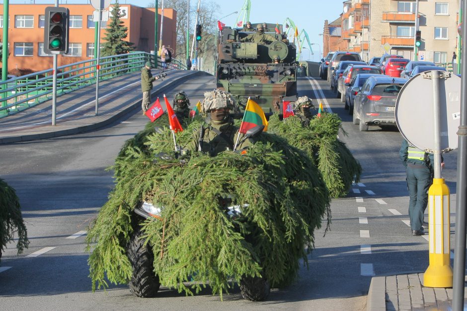 Klaipėdoje – iškilmingas kariuomenės dienos minėjimas