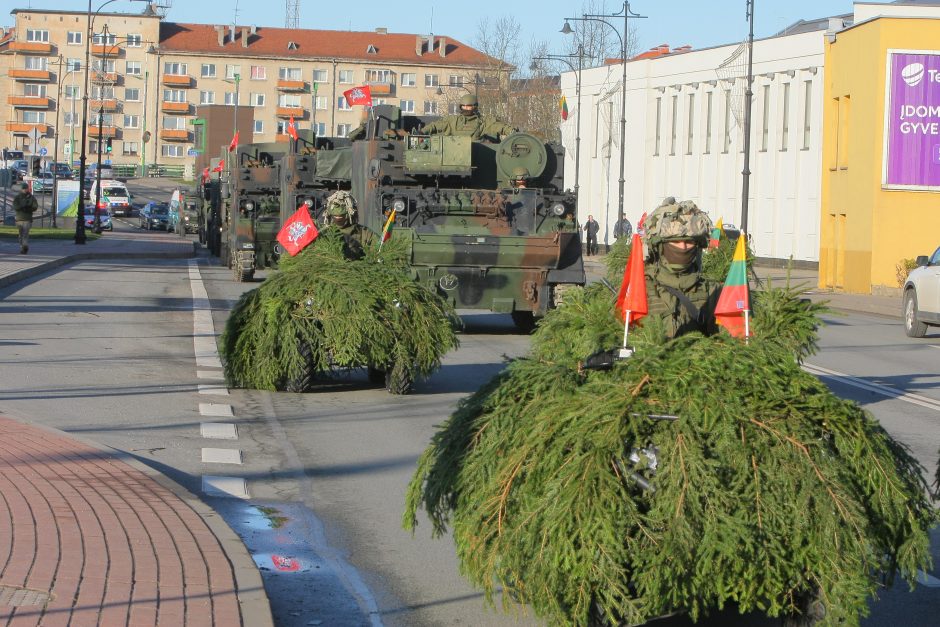 Klaipėdoje – iškilmingas kariuomenės dienos minėjimas