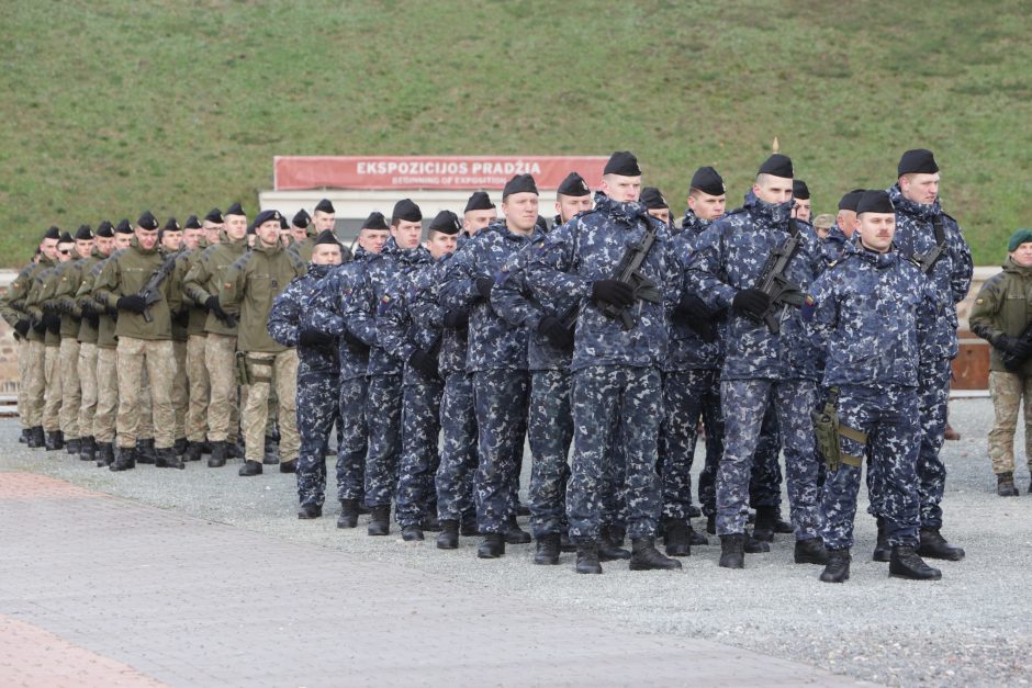 Uostamiestyje paminėta Lietuvos kariuomenės atkūrimo diena