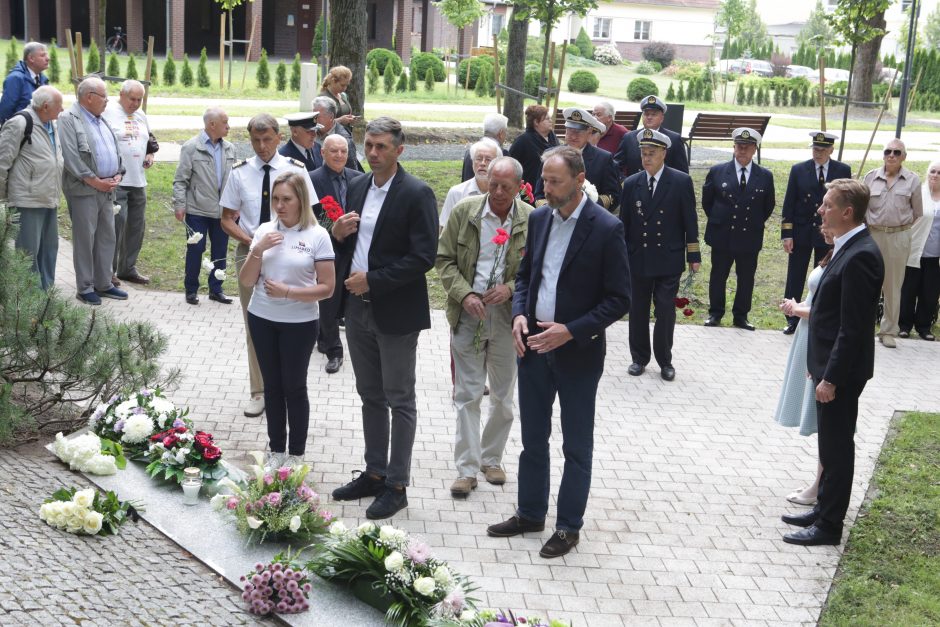 Klaipėdoje prisiminta nuskendusio laivo „Linkuva“ įgula: paminėjimas – jautrus