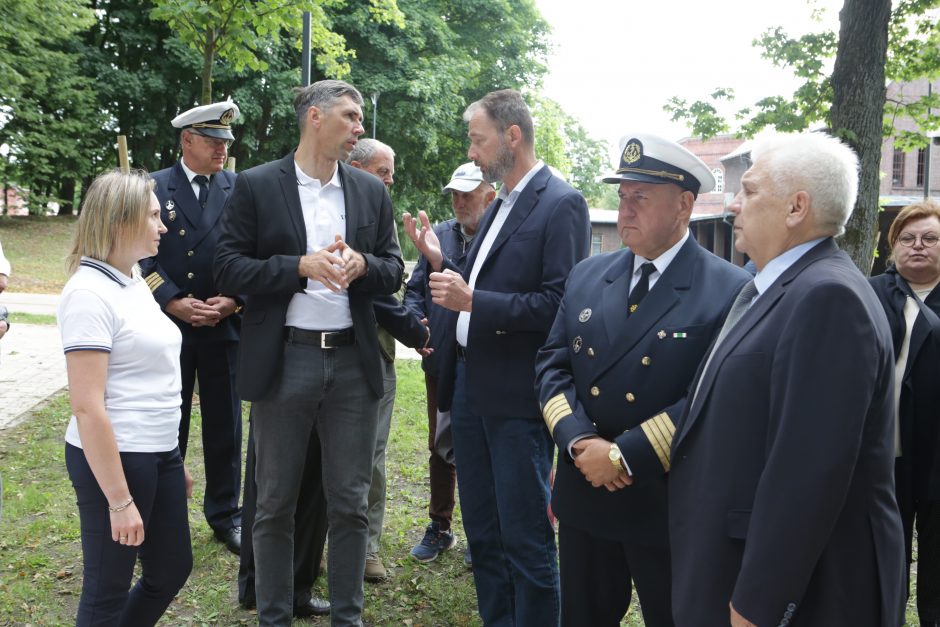 Klaipėdoje prisiminta nuskendusio laivo „Linkuva“ įgula: paminėjimas – jautrus