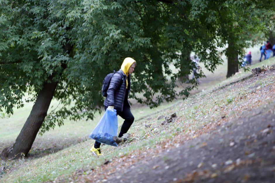 Tarptautinė akcija atskleidė, kas šiukšlina Kauną